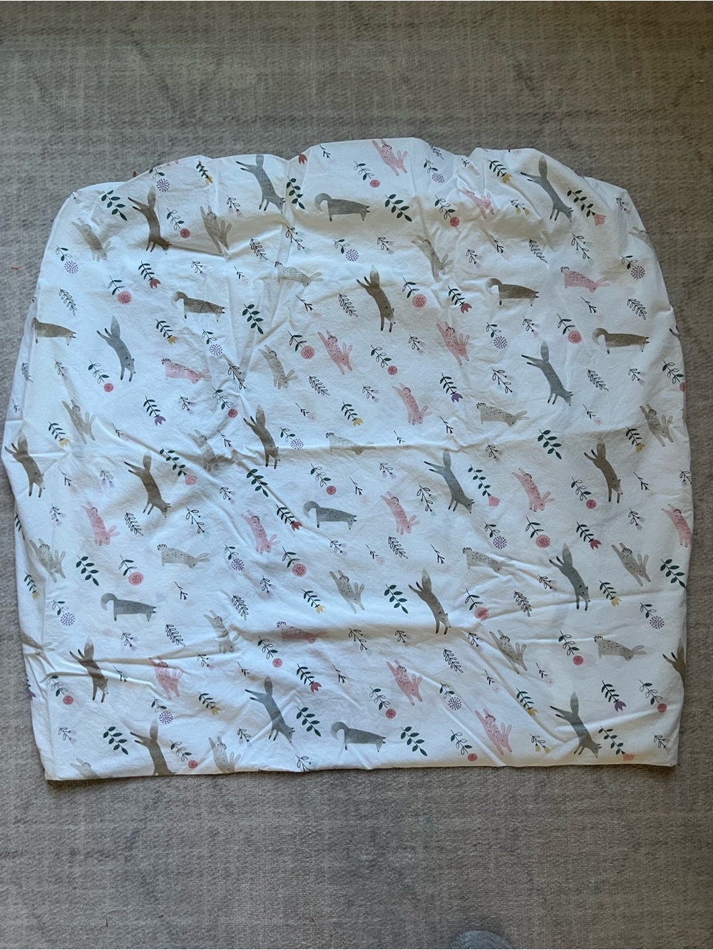Pottery Barn Kids pbk “Ramona” Standard Organic Fitted Crib Sheet - Picture 6 of 7